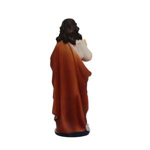 ZICOM Figure de Jésus-Christ peinte à la main de 13 cm avec sculpture de cœur Origine Allemagne (Modèle 9069-H054-15) - Product Image 4