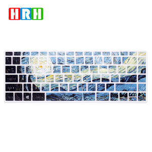 HRH Sơn Thiết Kế Silicone Chống Thấm Nước Chống Bụi Bàn Phím Bìa Bảo Vệ Cho <span class=keywords><strong>Envy</strong></span> X360 2020 Màn Hình Cảm Ứng 2-Trong-1 Máy Tính Xách Tay - Product Image 3