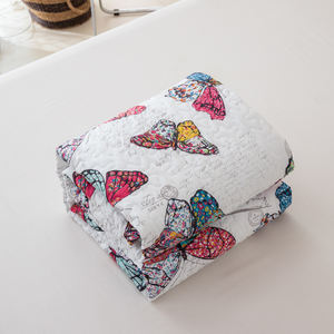 Juego de colcha doble de patrón abstracto <span class=keywords><strong>para</strong></span> <span class=keywords><strong>niñas</strong></span>, colchas de 3 piezas de Homes con técnica de retazos de relleno de poliéster - Product Image 5