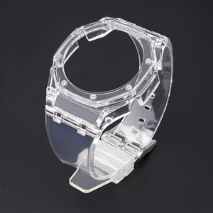 สายนาฬิกา TPU แบบสองในหนึ่งเดียวสำหรับคาสิโอ GA2100/2110 ชุดอุปกรณ์ออกแบบโปร่งใสพร้อมสายนาฬิกาหลากสี - Product Image 6