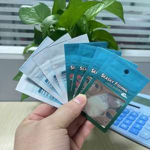 Sacs d'emballage souples Ziplock pour leurres de pêche, <span class=keywords><strong>mini</strong></span> leurres, petits leurres Opp, pots à homard imprimés, emballage Bopp, appâts, sacs <span class=keywords><strong>en</strong></span> plastique Mylar 3.5 - Product Image 3