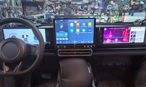 Pour Vietnam Tram Universal 13.1\"+12.3\" Autoradio Android à triple écran 2K+2.5K Qualcomm 8 cœurs CarPlay Contrôle tactile des portes - Product Image 2