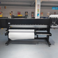 Impresora de inyección de tinta ecosolvente de fácil coloración al por mayor para cabezal de impresión I3200 con pantalla táctil automática de 1200x1200 dpi para impresión en tela