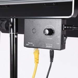 Lumière vidéo LED DC 13-18V avec boîtier en aluminium, télécommande, intensité réglable, 5500K, pour tournage de films, photographie, créateur de contenu - Product Image 4