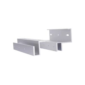Serrure magnétique pour porte en verre, durable, portable, facile à installer, avec support de fixation facile à installer, <span class=keywords><strong>L</strong></span>/<span class=keywords><strong>U</strong></span>/plaque - Product Image 2