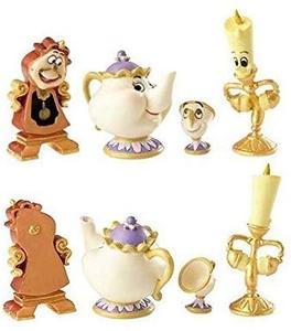 Coffret de figurines <span class=keywords><strong>la</strong></span> <span class=keywords><strong>belle</strong></span> <span class=keywords><strong>et</strong></span> <span class=keywords><strong>la</strong></span> bête, <span class=keywords><strong>tasse</strong></span> en théière multicolore, présentoir de dessins animés - Product Image 2