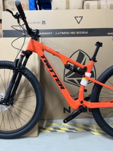 Bicicleta de Montaña de Fibra de Carbono de 12 Velocidades Directo de Fábrica Modelo Overlord de Doble Suspensión para Ciclismo Todoterreno - Product Image 2