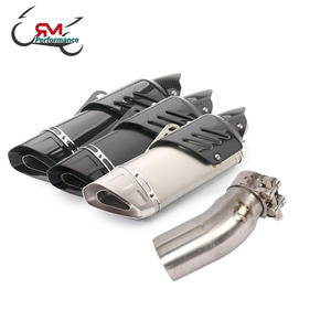 Silenciador de tubo de Escape para motocicleta, tubo de enlace medio modificado para <span class=keywords><strong>BMW</strong></span> <span class=keywords><strong>C650</strong></span> Sport C650GT <span class=keywords><strong>2016</strong></span> - 2020 - Product Image 1