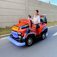 Certificat CE Voiture jouet de jeu de conduite simulée électrique pour enfants avec télécommande Adultes et enfants Voitures d'amusement à conduire