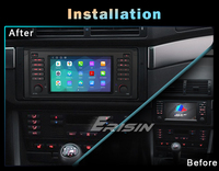 Estéreo para Auto Android 16 de 7 Pulgadas, 8GB+128GB, para BMW E39 M5, con CarPlay Inalámbrico, Android Auto, Navegación GPS, Unidad Principal DSP