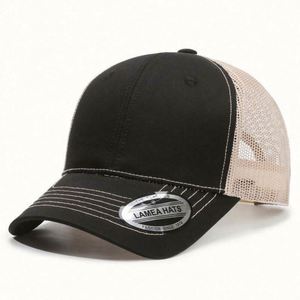 Wholesale Custom High Quality Plain Cartoon 6 Panels Trucker <b>Hat</b> Unisex Snap Back Rubber Eco-Friendly Silk Screen Business - Product Image 2