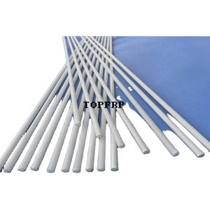 Tiges pultrudées FRP 2mm 3mm 4mm 5mm pôle drapeau en fibre de verre pôle vélo - Product Image 2