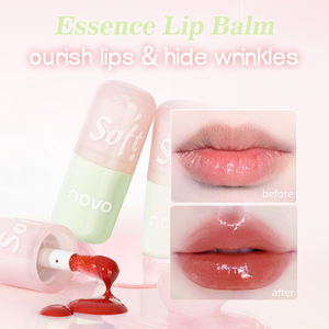 NOVO nueva llegada al por mayor brillo de labios a granel hidratante nutritivo brillo esencia bálsamo labial coreano vegano labio Plumper brillo - Product Image 5