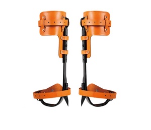 Kit Profesional <span class=keywords><strong>de</strong></span> Equipo para Trepar Árboles con Espuelas <span class=keywords><strong>de</strong></span> <span class=keywords><strong>Escalada</strong></span> Ajustables Arnés Cuerda y <span class=keywords><strong>Mosquetones</strong></span> para Arboristas Poda <span class=keywords><strong>de</strong></span> Árboles y Trabajo en Altura - Product Image 1
