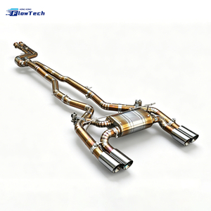 ระบบท่อไอเสียแบบวาล์วคุณภาพสูงสำหรับ BMW F87 M2 N55 3.0L ไทเทเนียม ติดตั้งแบบ Direct Bolt-on พร้อมรีโมทคอนโทรล - Product Image 1