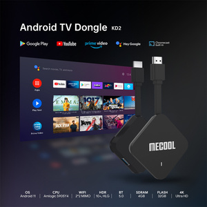 Chứng nhận Mecool <span class=keywords><strong>KD2</strong></span> thông minh Android TV Dongle Amlogic s905y4 4GB RAM 2T2R Wifi bt5.0 4K streaming TV Pocket Stick - Product Image 5