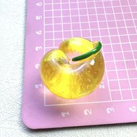 Breloques en résine de fruits 3D miniatures de dessins animés pour la fabrication de bijoux et de chaînes de coques de téléphone portable