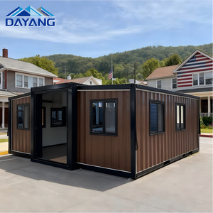 Maison préfabriquée extensible Dayang durable et facile à installer, 20 pieds, 40 pieds, 2, 3 ou 4 chambres, maison mobile extensible <span class=keywords><strong>en</strong></span> conteneur, prête à l'emploi - Product Image 1