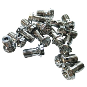 Garde5 Titan Banjo Bu Lông M10x1.0 Phanh Phù Hợp Adapter M10 Metric Chủ Đề Duy Nhất Banjo Bolt Khoan Cho Dây An Toàn - Product Image 3