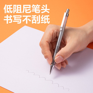 Deli Mechanical Pencil Lead 0.5mm Auto Advance Hexagonal Warrior Writing Pen - Product Image 4