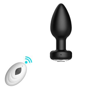 Super Silent <b>Remote</b> <b>Control</b> Wireless Anal Plug <b>Vibrator</b> Silicone Adult Toy - Product Image 3