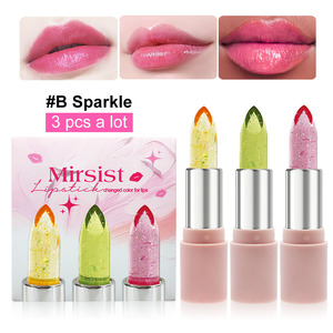 Mirsist - Lote de 3 Labiales Transparentes con Brillo, Efecto Láser Dorado y Cambio de Color, Larga Duración - Product Image 6