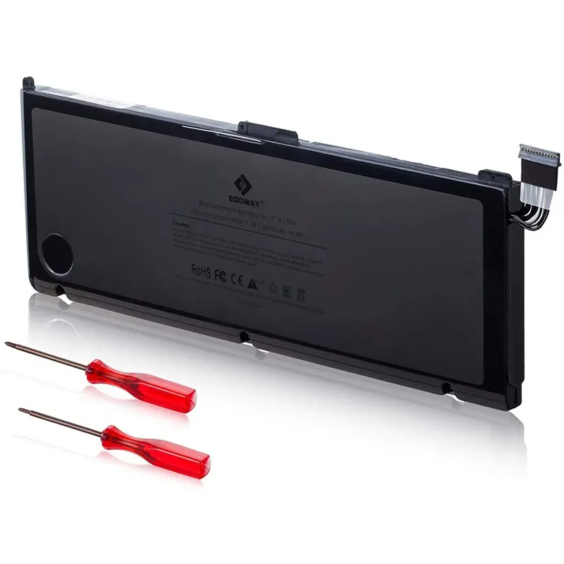 95Wh 13000Mah Replacement Laptop Battery A1309, Compatible With Mac Book Pro 17 Inch 2009 2010 Version