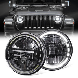 <span class=keywords><strong>Precio</strong></span> de fábrica Loyo, iluminación Led de 7 ", faros redondos con certificado DOT, ojo angular, 60W, faro Led de 7 pulgadas para <span class=keywords><strong>Jeep</strong></span> Wrangler - Product Image 1