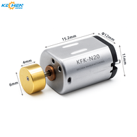 Moteur à vibrations micro DC N20 5V 9500RPM 12mm Noyau vibrant de précision Équipement médical Moteur à vibrations