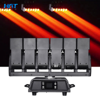 HAT 6x60W RGBW Infinite Focusing Moving Head LED Bühnenlicht mit DMX512-Steuerung 6000K Tageslicht Ra95 CRI für Disco DJ