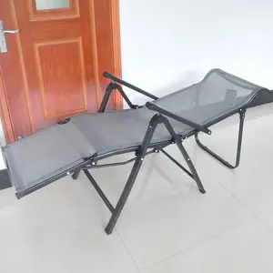 Giá rẻ hồ bơi cắm trại bãi biển biển-ghế Sun Lounger nhôm Chaise kim loại boong ghế