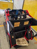 High top elettrico alimentato a batteria spedizione gratuita piccolo mini skid steer loader economico con secchio diverso accessorio