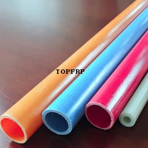 High Quality Fiberglass Reinforced <b>Plastic</b> FRP Round Tube - Product Image 1