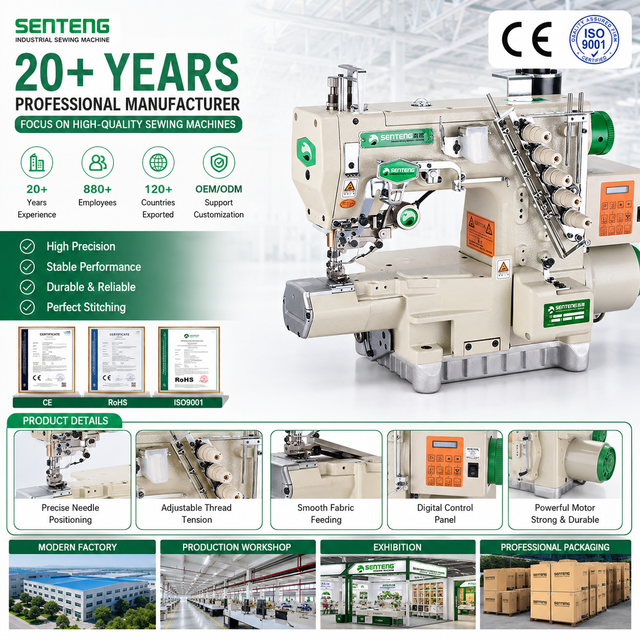 Factory Direct Sales Professional Sewing Sewing Machine, High-speed Interlocking Industrial Sewing Machine