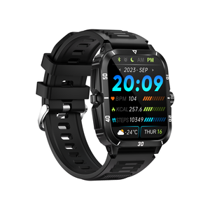 Relojes KT71 Smart Watch 2024 <span class=keywords><strong>Bluetooth</strong></span> Call 430mAh Batería grande 3ATM Relojes inteligentes a prueba de agua Deportes al aire libre <span class=keywords><strong>Smartwatch</strong></span> para hombres - Product Image 6