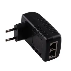 48v 0.5a ativo poe adaptador 24v passivo 24W POE injector CE FCC ROHS UL SAA