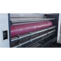 YSF-C imprimante flexographique écologique carton ondulé impression rainurage machine de découpe semi automatique