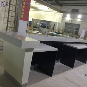 โต๊ะเคาน์เตอร์บาร์ที่ทำจากหินจากคอร์เซียนสำหรับร้านอาหารบ้าน - Product Image 5