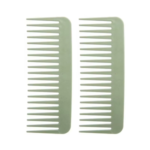 Cepillo para el Cabello Portátil de Dientes Anchos con Logotipo Personalizado, Ecológico, de Paja de Trigo Biodegradable, para Uso en Casa, Hotel, Salón y Viajes - Product Image 1