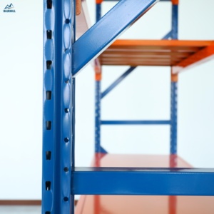 מדפי אחסון מתכת כבדים למחסן, ללא ברגים, עם הגנה מפני קורוזיה - Product Image 3