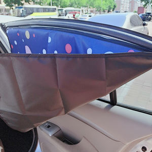 Dibujos animados plegable bebé <span class=keywords><strong>protector</strong></span> <span class=keywords><strong>solar</strong></span> protección UV succión magnética ventana lateral cortina de privacidad logotipo personalizado <span class=keywords><strong>coche</strong></span> parasol sombra - Product Image 5