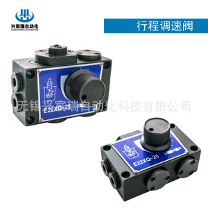 วาล์วควบคุมความเร็วของน้ำมันไฮดรอลิก Xingchenrui รุ่น E22XQ 25 แบบติดตั้งซ้อนทับ - Product Image 4