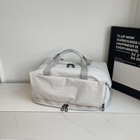 Sac de voyage décontracté en Oxford grande capacité personnalisé avec fermeture éclair et fermoir, sangle réglable, en polyester imperméable