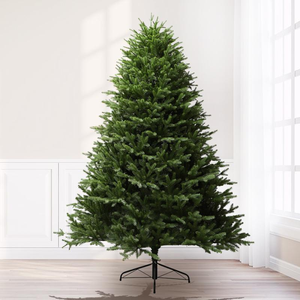 지속 가능한 고급형 5-10피트 전나무 인조 크리스마스 트리 |   프리미엄 홈데코용 사실적인 힌지형 인조 크리스마스 트리 - Product Image 2