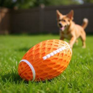 Juguete Masticable de Goma Resistente para Perros, Tamaño Mediano, para Jugar al Aire Libre, Divertido y Interactivo, Accesorio para Masticar para Perros Agresivos - Product Image 2