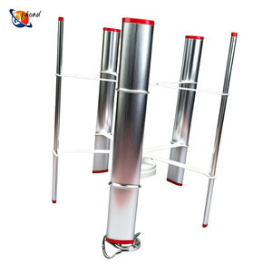 Generador de energía eólica de baja velocidad 600W 1000W 2000W 3000W de eje vertical 24V 48V VAWT en venta - Product Image 3