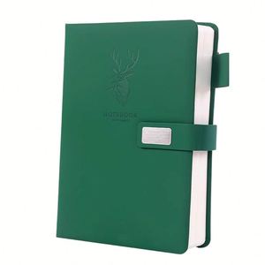 Carnets à couverture rigide X418 au meilleur prix, 200/360 pages, super épais, en cuir PU, format A5, journal personnalisé avec logo, carnet de notes - Product Image 2
