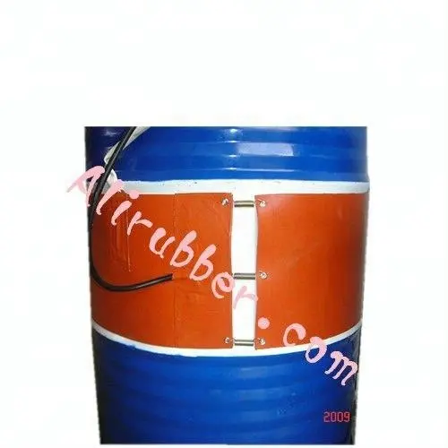 Calentador de goma de silicona personalizado, almohadilla de calor de silicona de transferencia de calor para elementos calefactores industriales