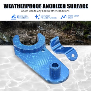 Support de bougie d'allumage NiceCNC pour Yamaha YFZ450R YFZ450ER YFZ450X YFZ450 R/ER 2009-2025, pièce <span class=keywords><strong>ATV</strong></span> en aluminium 2S2-11190-21-00 - Product Image 4