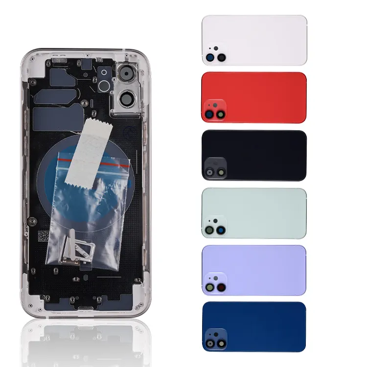 Top Selling Original Back Cover Glass Replacement For Iphone 12 Battery Back Cover Housing